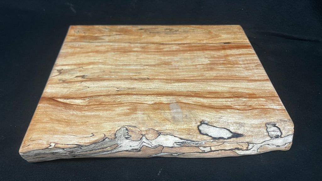 Spalted beech wooden Chopping Board medium size natural edge           (947)