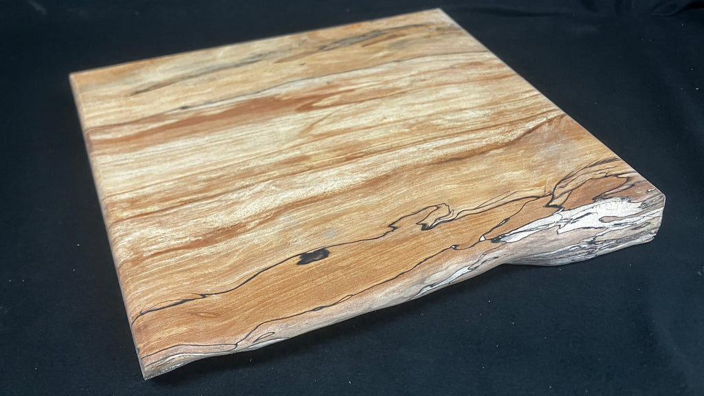 Spalted beech wooden Chopping Board medium size natural edge           (947)