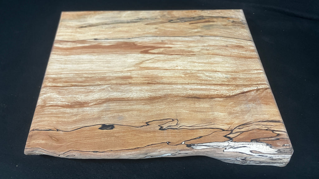 Spalted beech wooden Chopping Board medium size natural edge           (947)