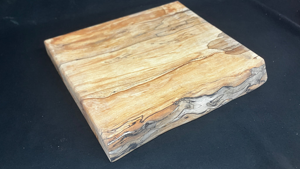 Spalted beech wooden Chopping Board medium size natural edge           (949)