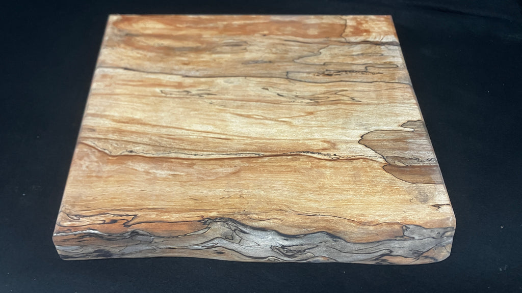 Spalted beech wooden Chopping Board medium size natural edge           (949)