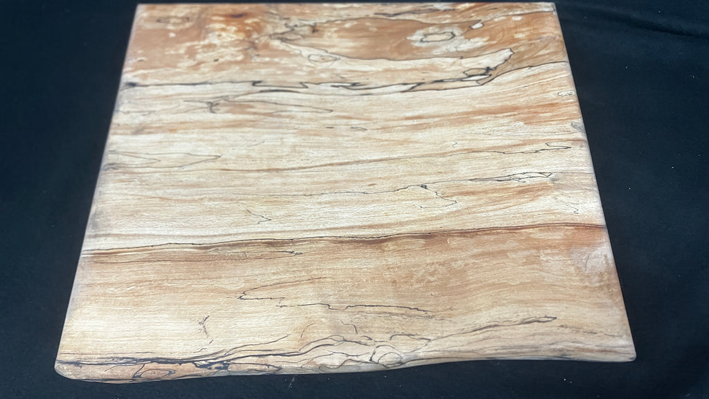 Spalted beech wooden Chopping Board medium size natural edge           (949)