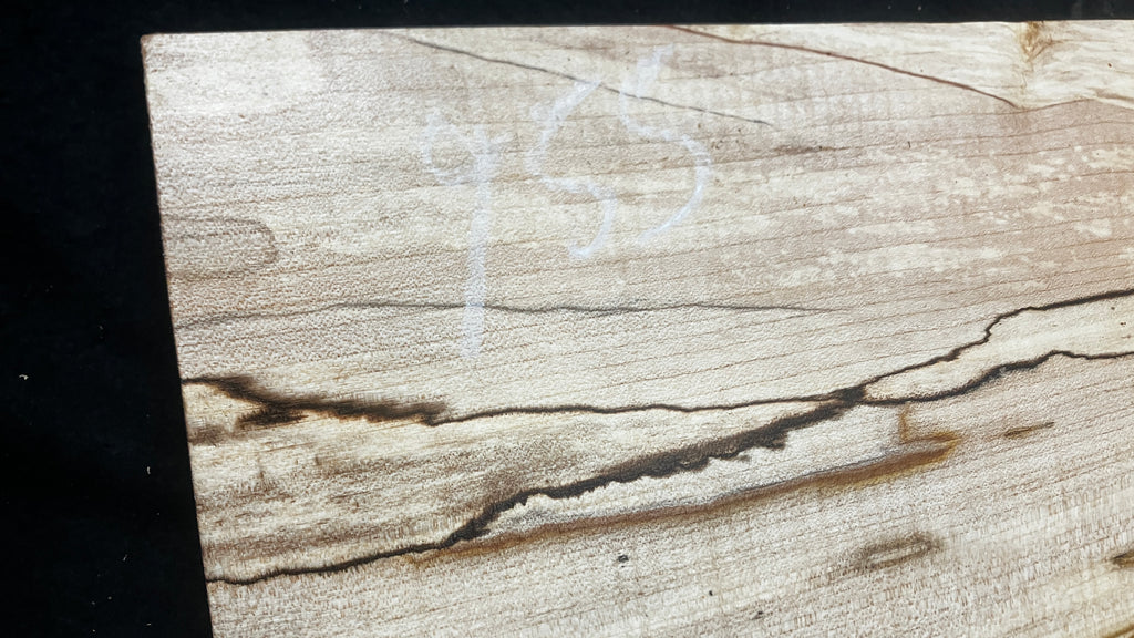 Sycamore tone wood, craft wood 645 L x 232 W x 18 D (mm)    (955)