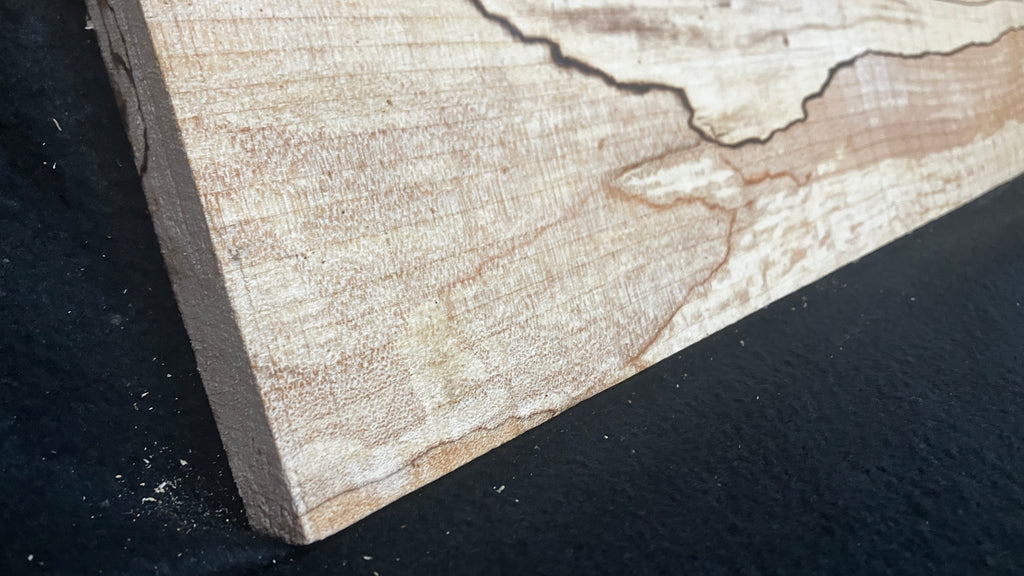 Sycamore tone wood, craft wood 645 L x 232 W x 18 D (mm)    (955)