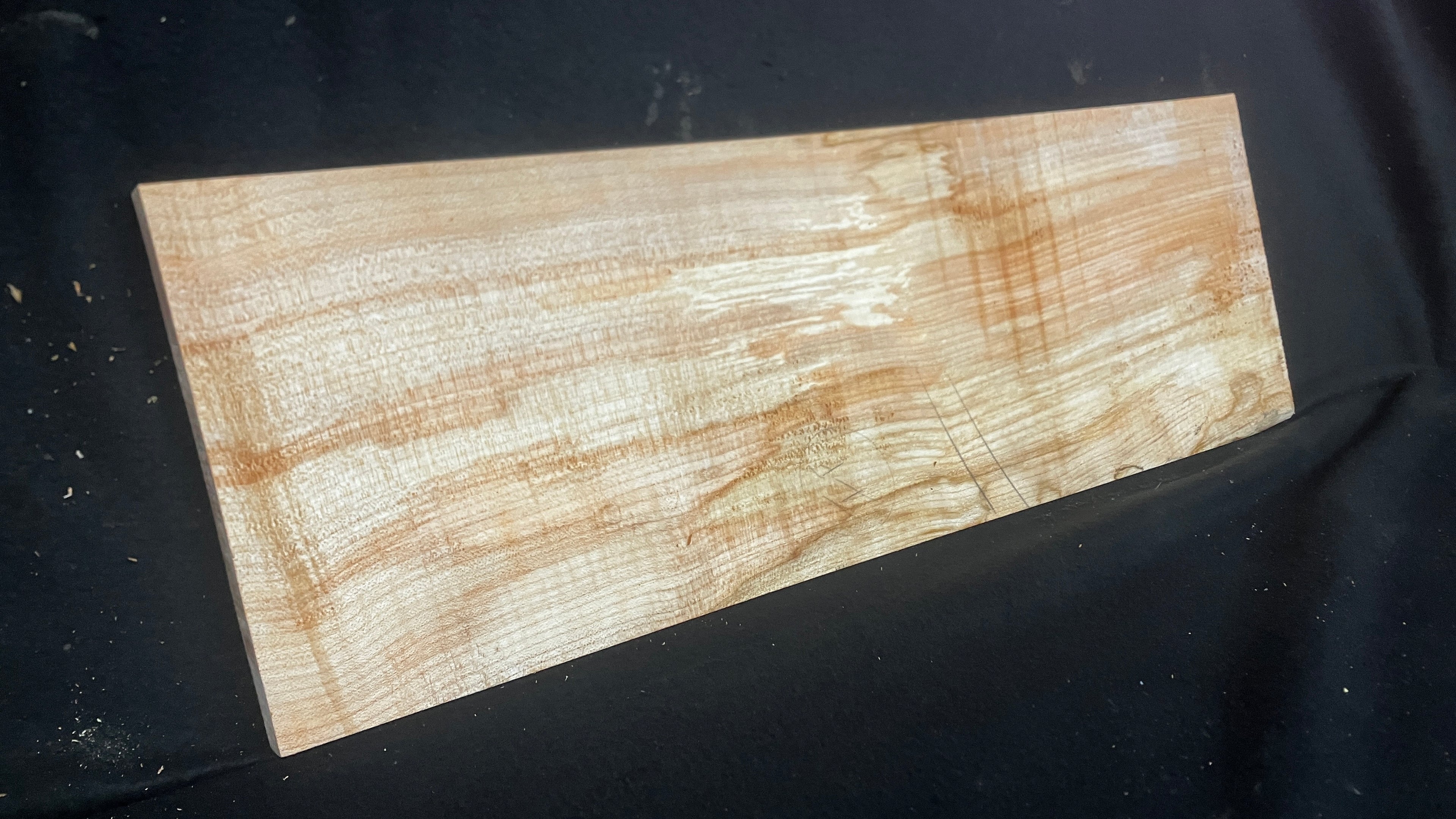 Sycamore tone wood, craft wood 620 L x 207 W x 15 D (mm)    (956)