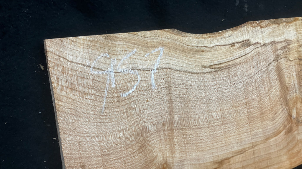 Sycamore tone wood, craft wood 615 L x 206 W x 20 D (mm)    (957)