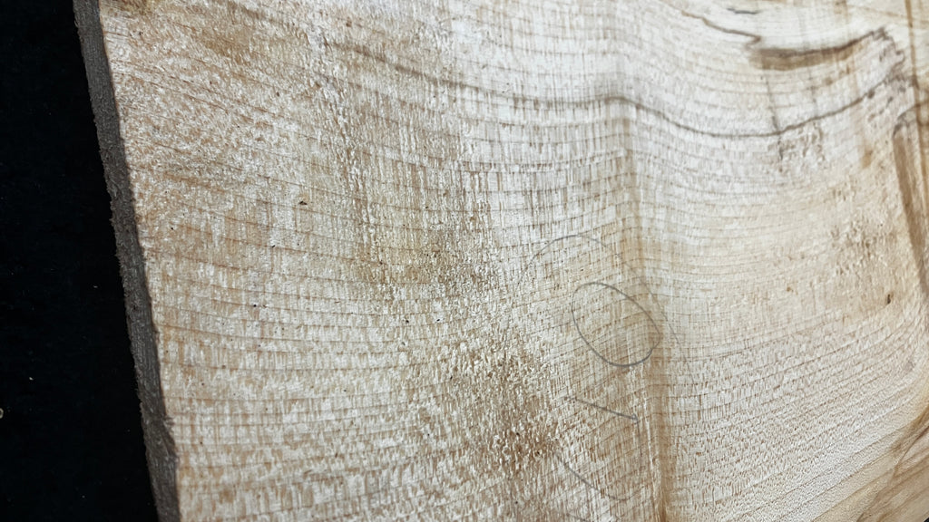 Sycamore tone wood, craft wood 615 L x 207 W x 17 D (mm)    (959)