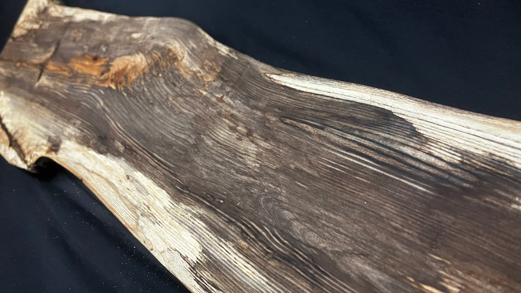 Spalted ash hardwood boards, shelving 1205 L x 300 W x 37 D (mm) (794)
