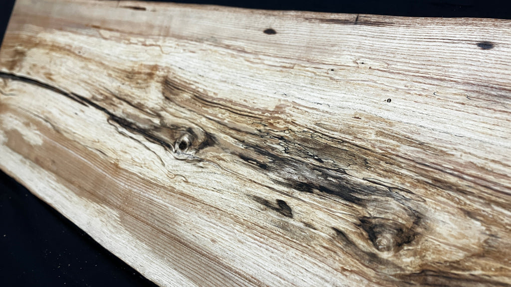 Spalted ash hardwood boards, shelving 1200 L x 320 W x 31 D (mm) (796)