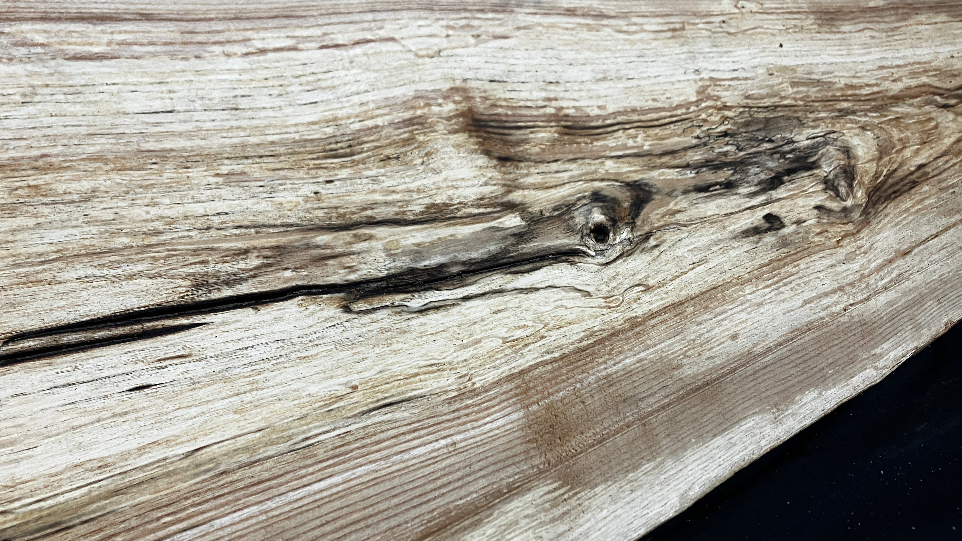 Spalted ash hardwood boards, shelving 1200 L x 320 W x 31 D (mm) (796)