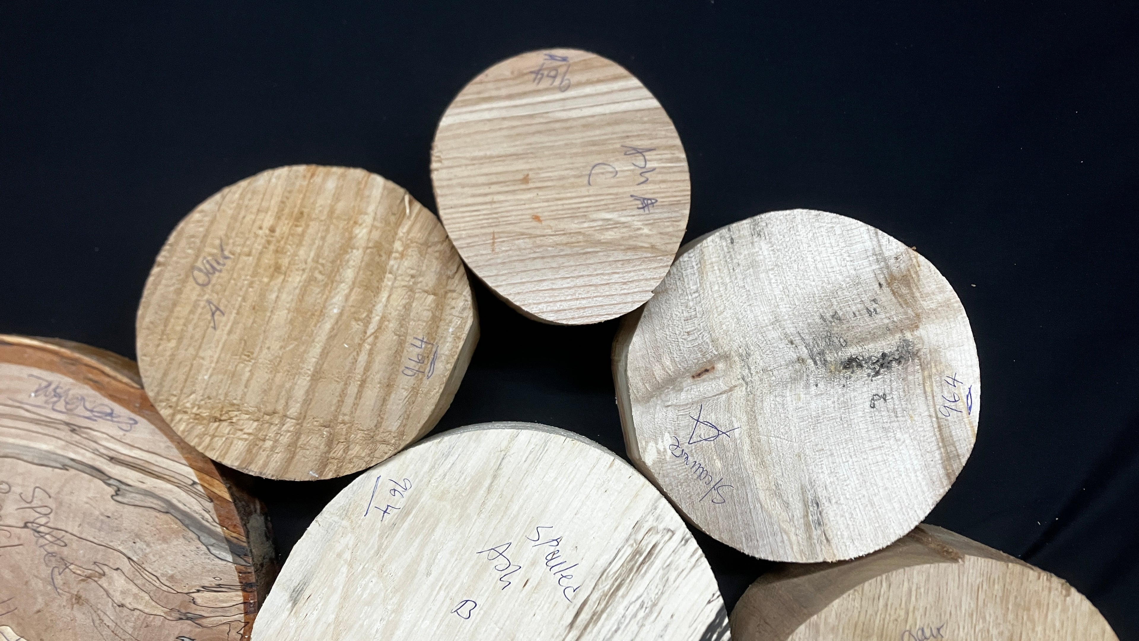 x6 mixed grade and mixed dry hardwood turning blank bundles  (964)