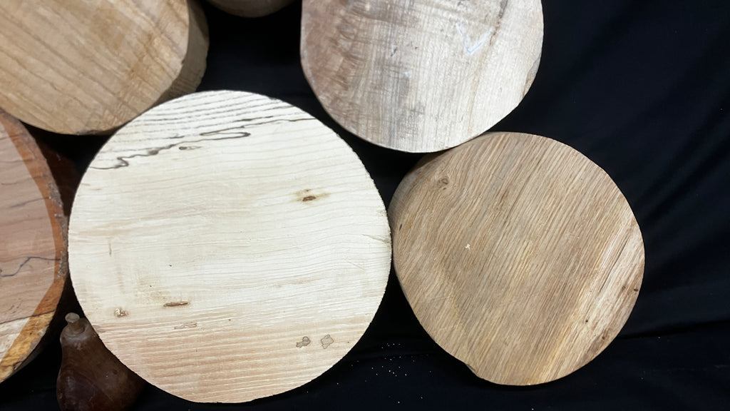 x6 mixed grade and mixed dry hardwood turning blank bundles  (964)