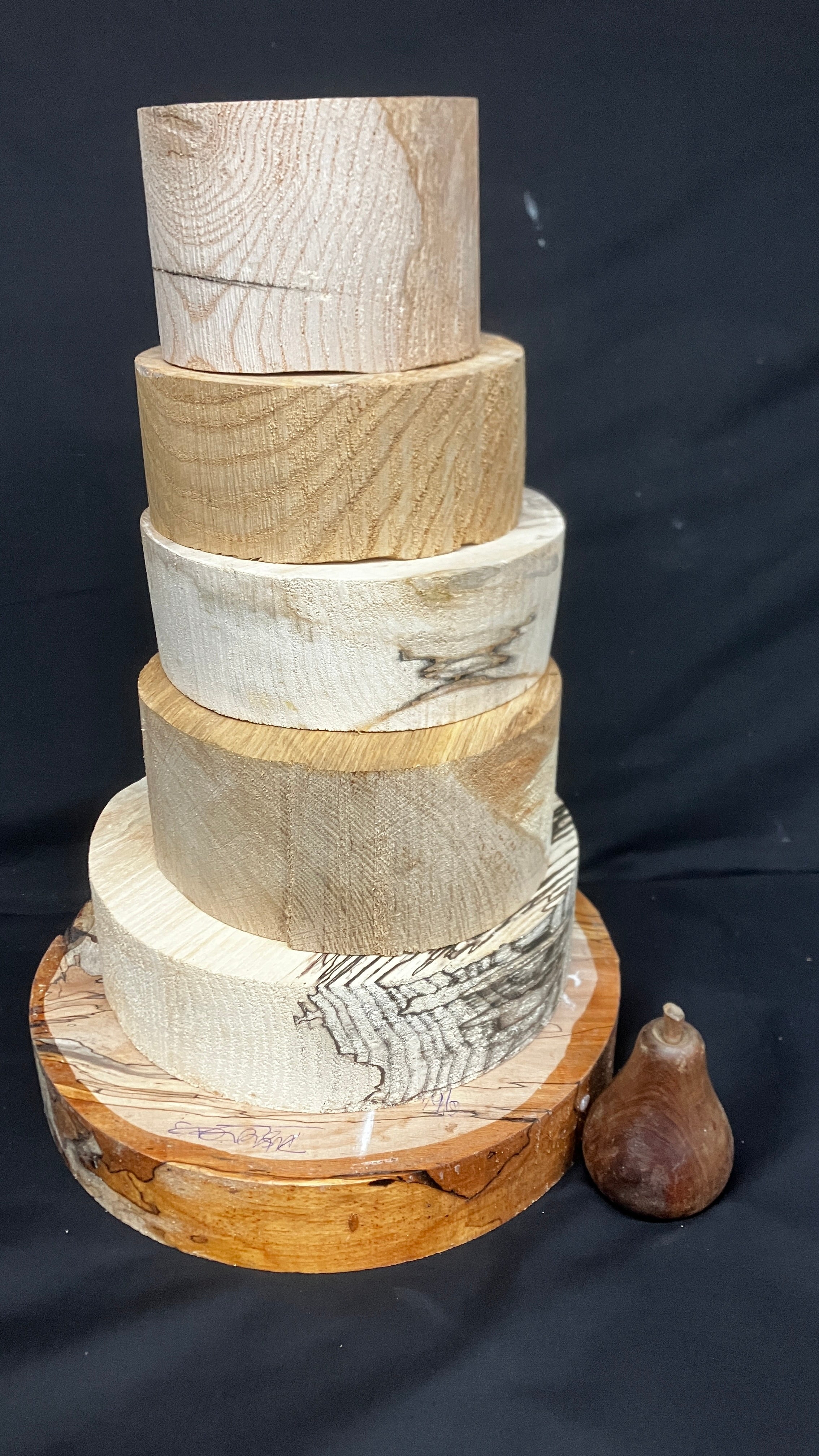 x6 mixed grade and mixed dry hardwood turning blank bundles  (964)