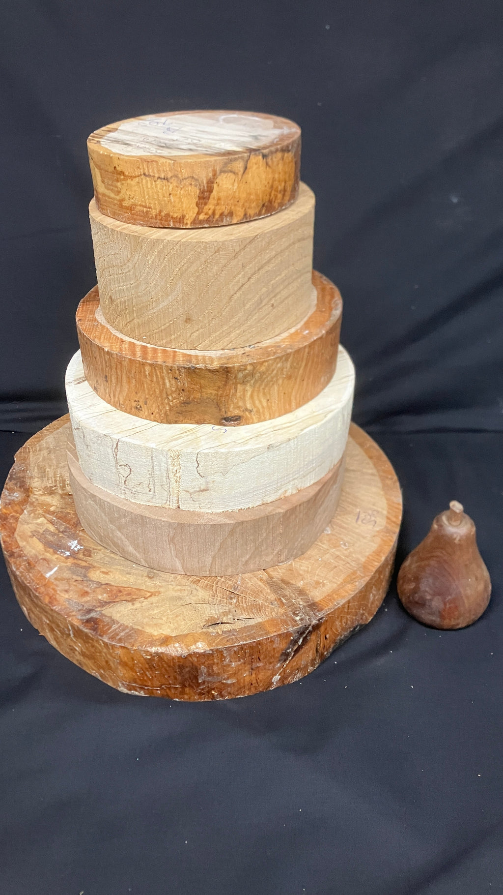 x6 mixed grade and mixed dry hardwood turning blank bundles  (965)