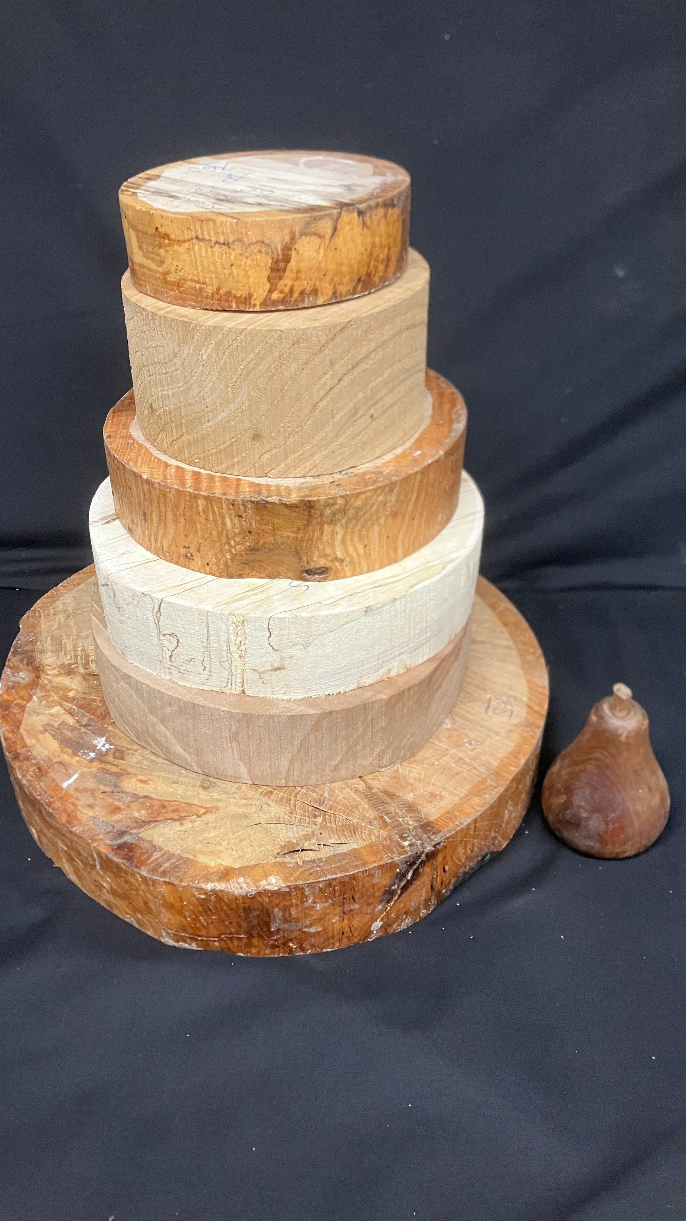 x6 mixed grade and mixed dry hardwood turning blank bundles  (965)