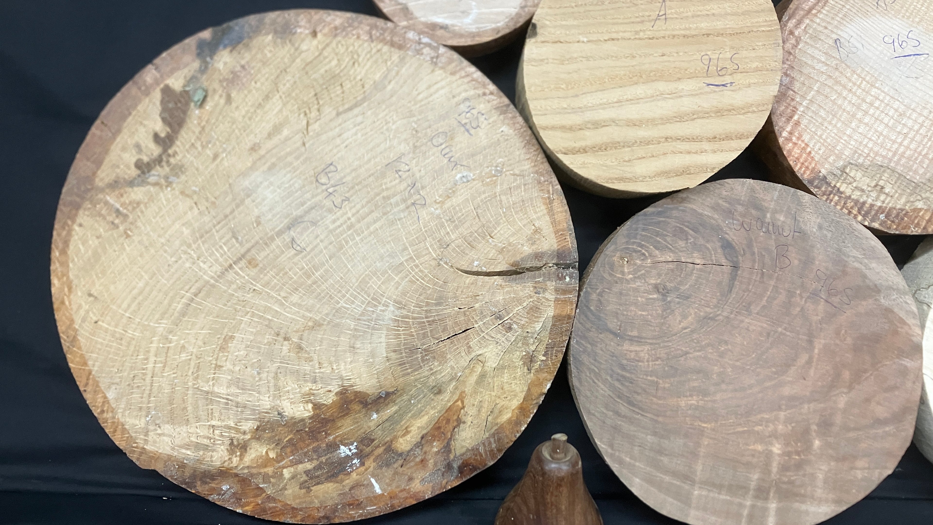 x6 mixed grade and mixed dry hardwood turning blank bundles  (965)