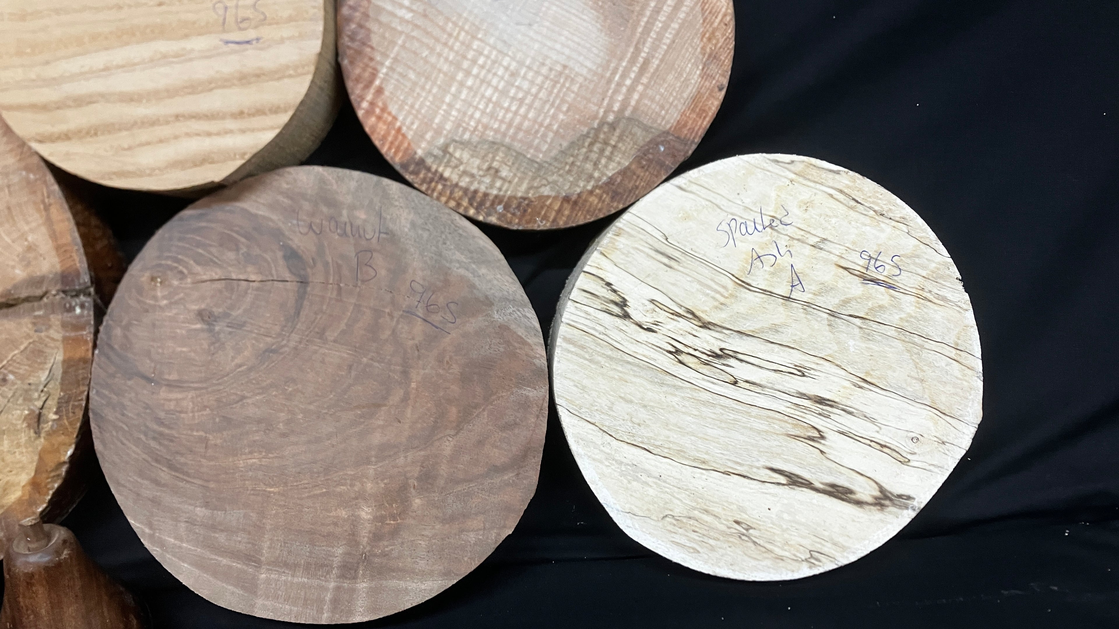 x6 mixed grade and mixed dry hardwood turning blank bundles  (965)