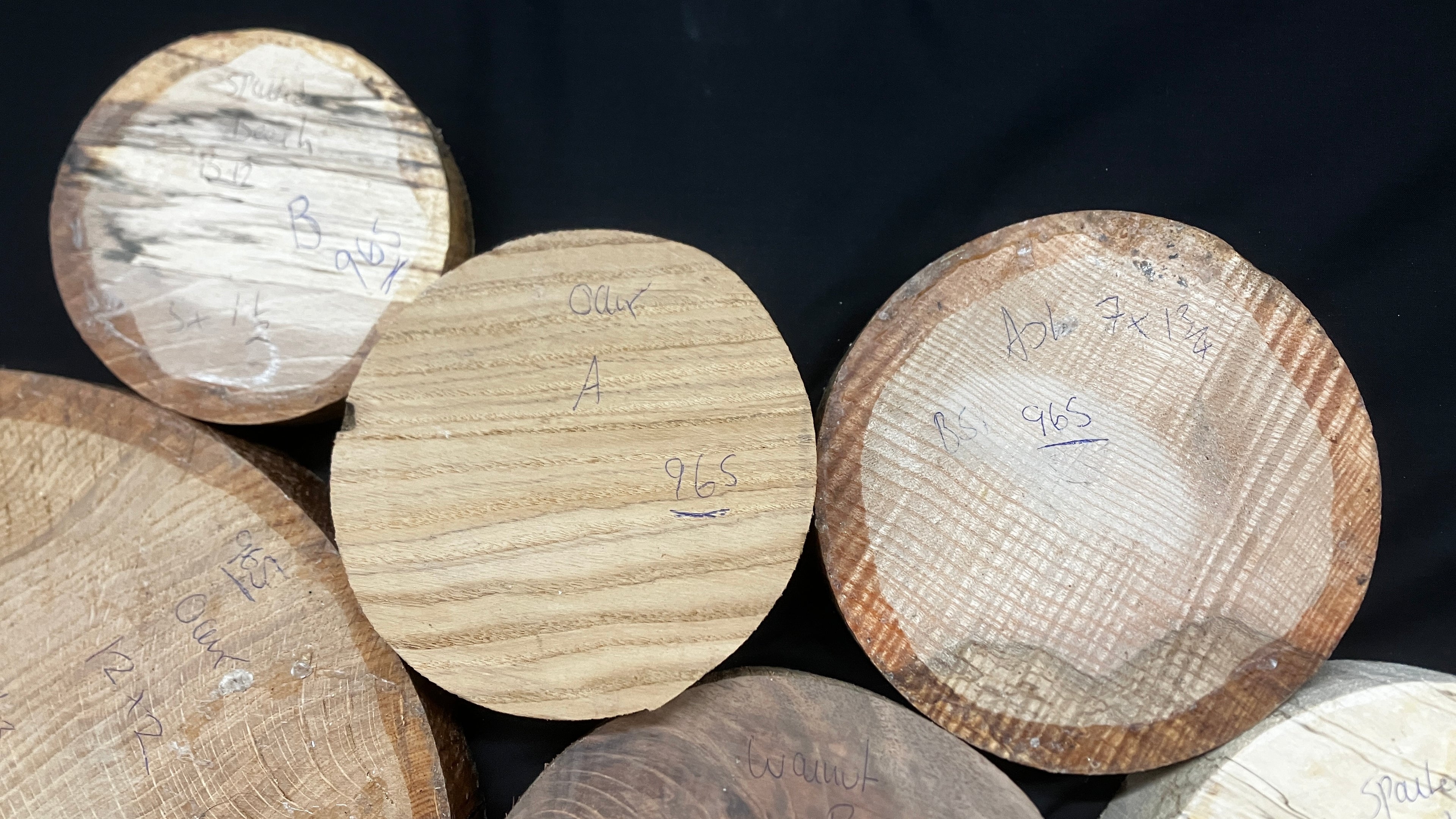 x6 mixed grade and mixed dry hardwood turning blank bundles  (965)