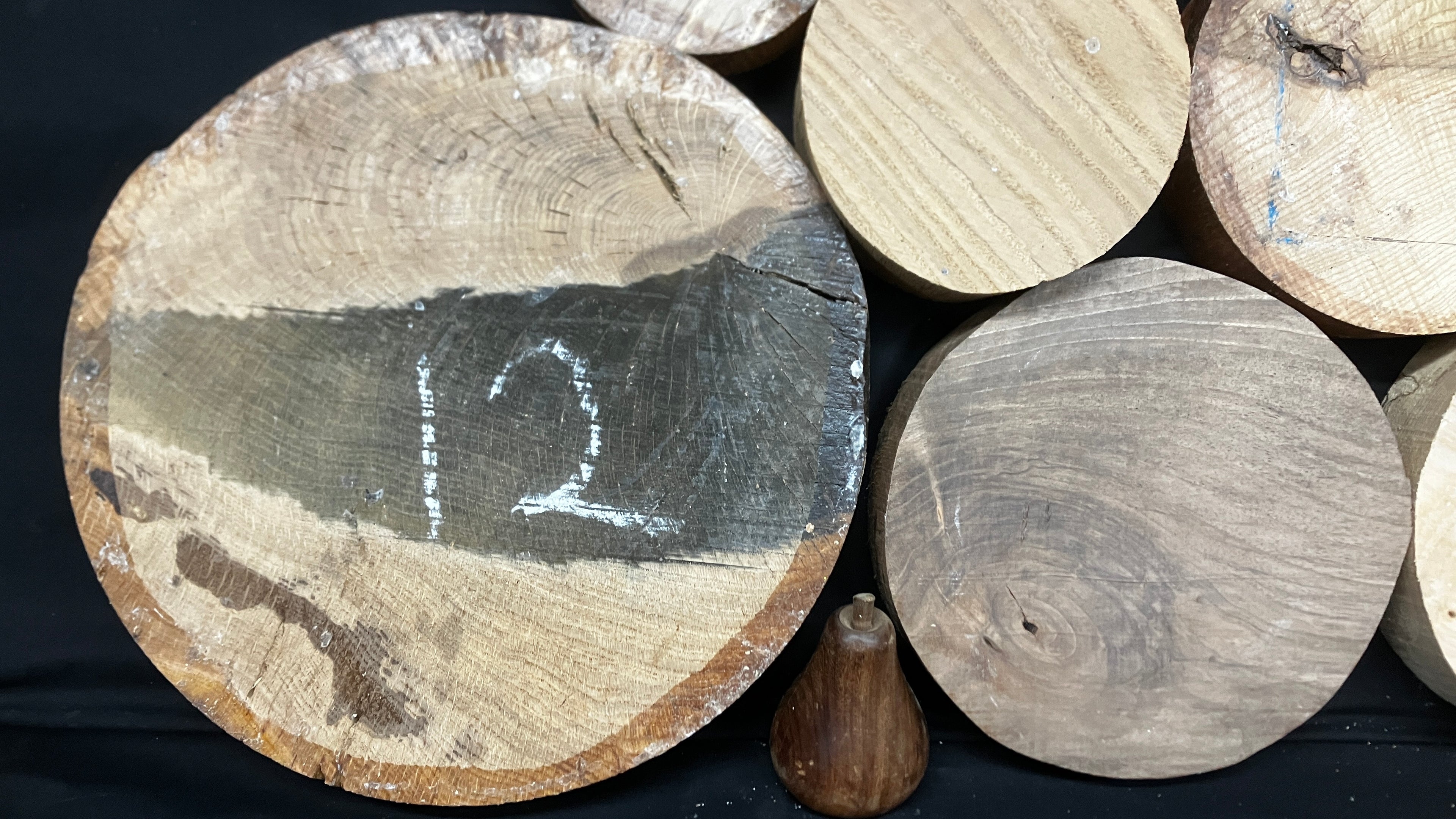 x6 mixed grade and mixed dry hardwood turning blank bundles  (965)