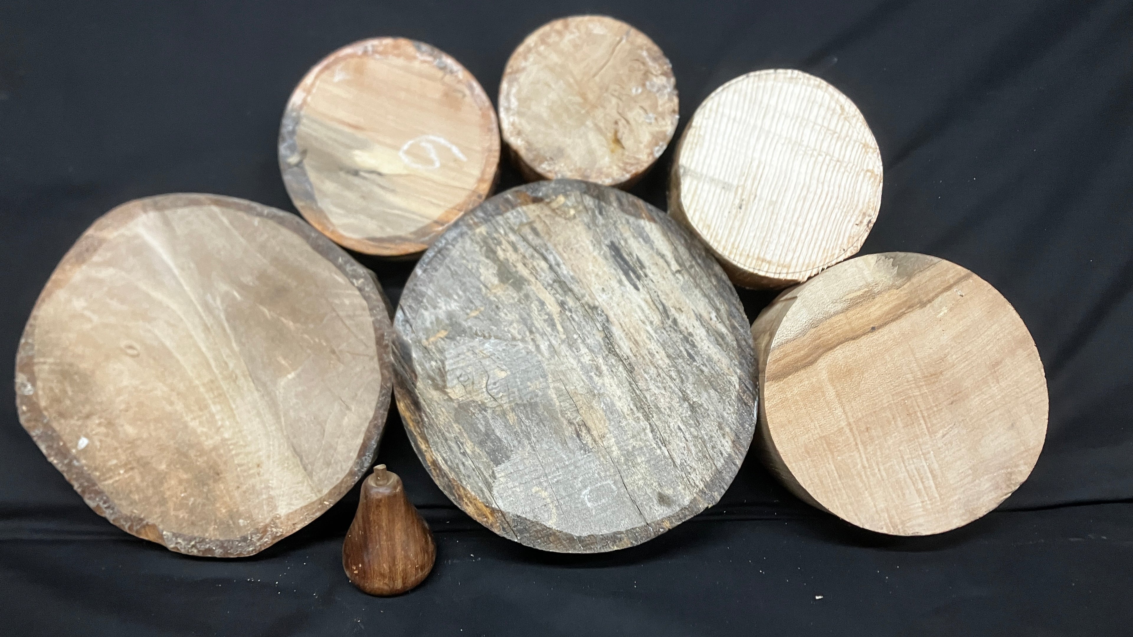 x6 mixed grade and mixed dry hardwood turning blank bundles  (966)