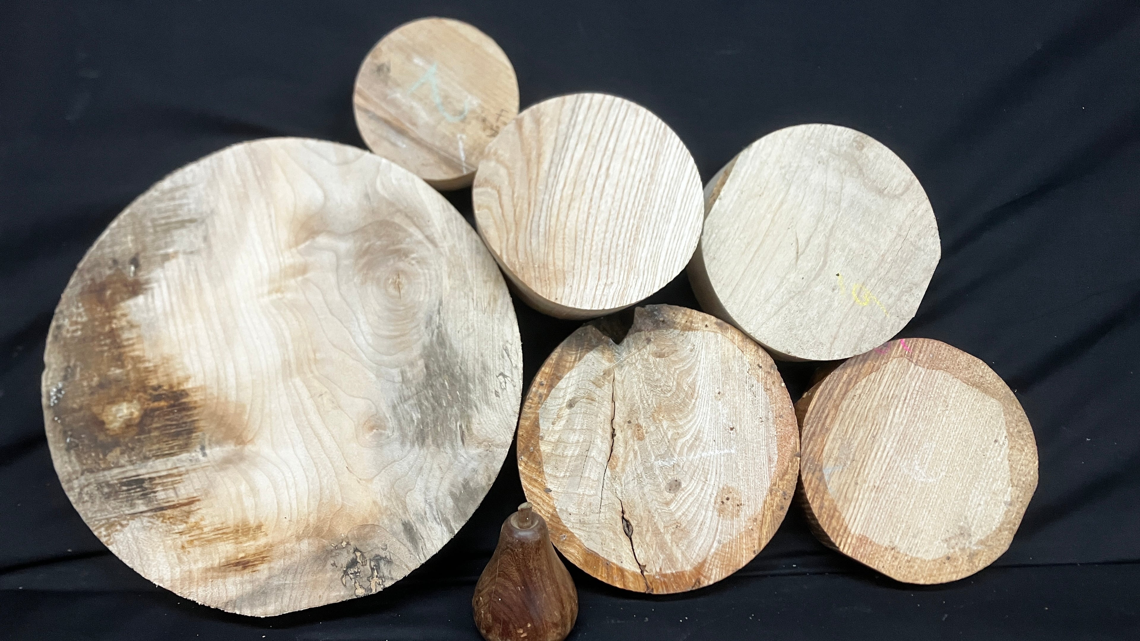 x6 mixed grade and mixed dry hardwood turning blank bundles  (967)