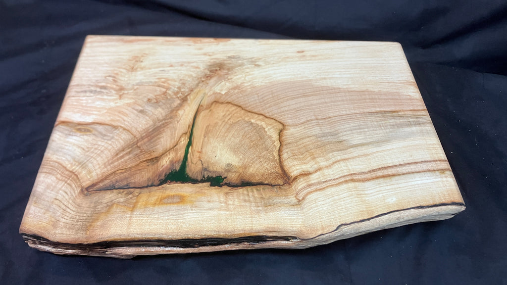 Chopping Board, chunky sycamore wooden medium size       (203)