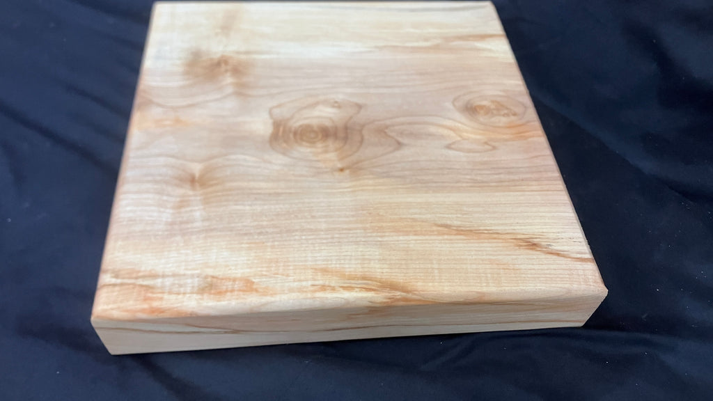 Chopping Board, chunky sycamore wooden medium size       (204)