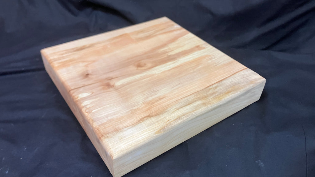 Chopping Board, chunky sycamore wooden medium size       (204)