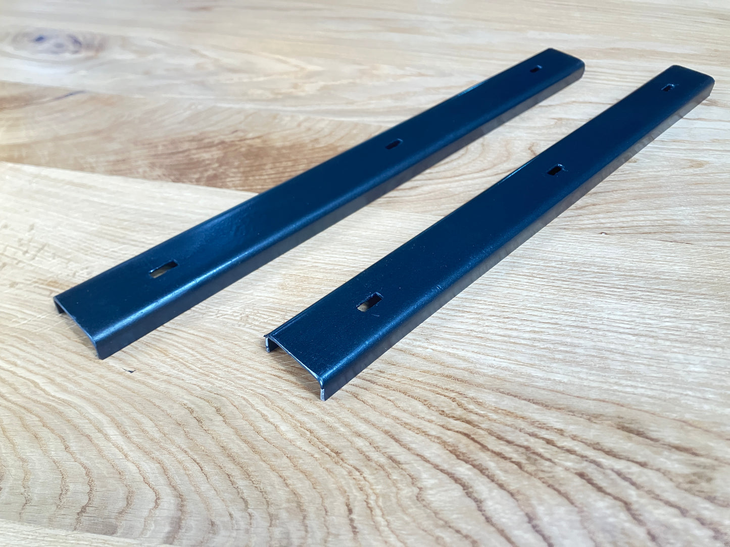 x2 Steel Table Bracing 3mm Thick x 55mm Wide, Various Lengths Available