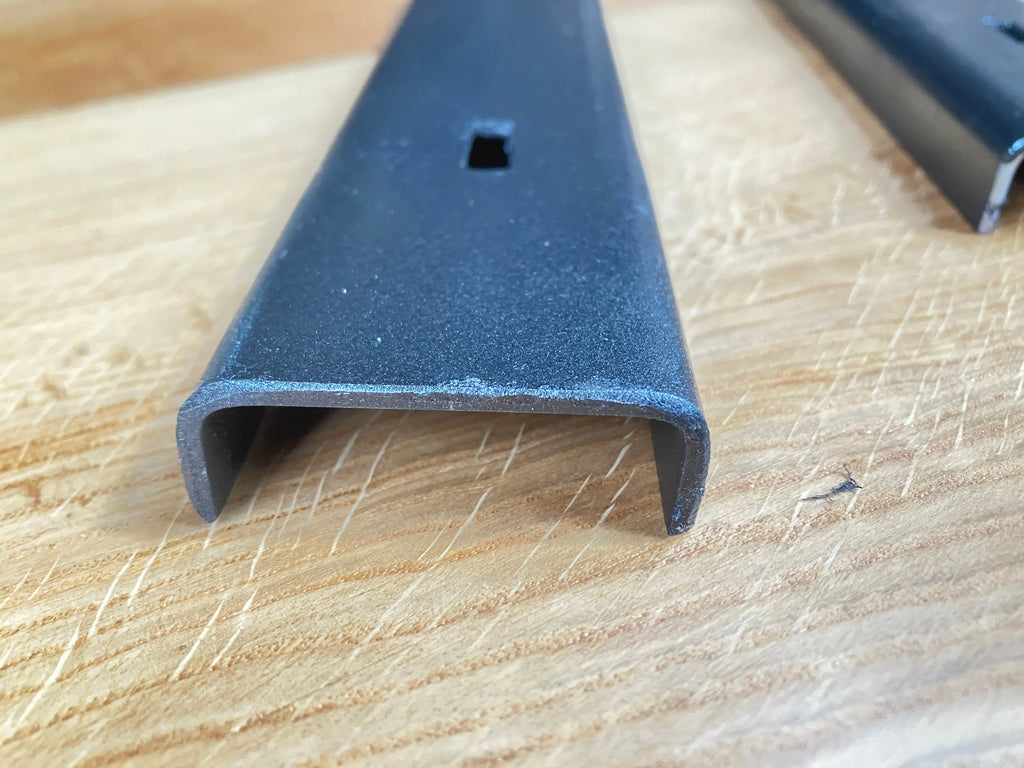 x2 Steel Table Bracing 3mm Thick x 55mm Wide, Various Lengths Available Table Bracing