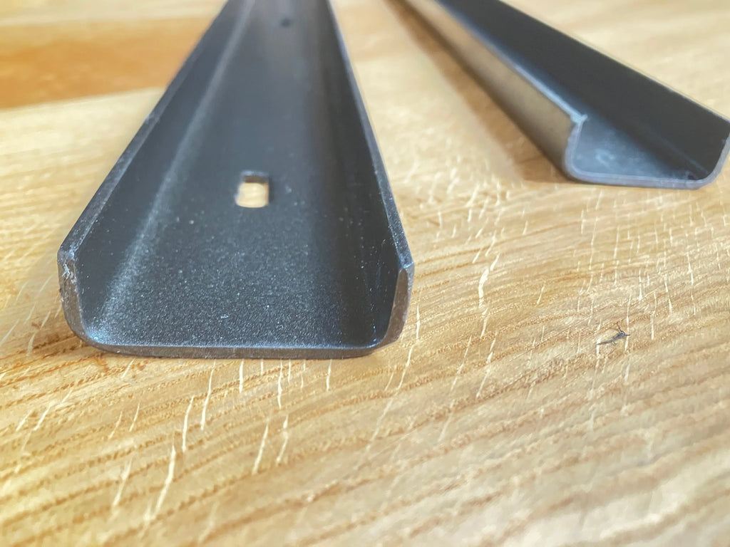 x2 Steel Table Bracing 3mm Thick x 55mm Wide, Various Lengths Available Table Bracing