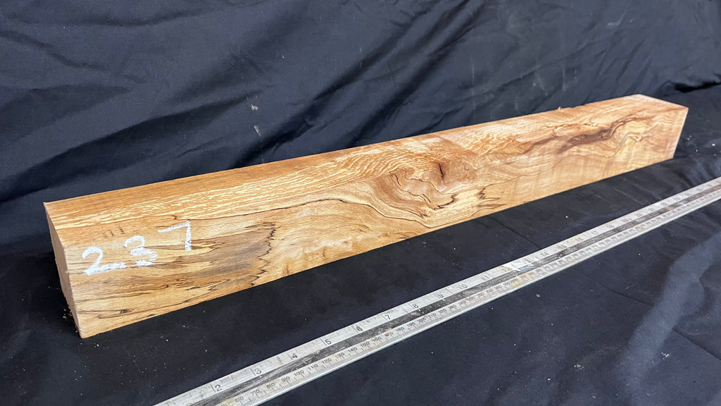 Spalted beech 723 x 68 mm B Grade Wood Turning Blank (237)