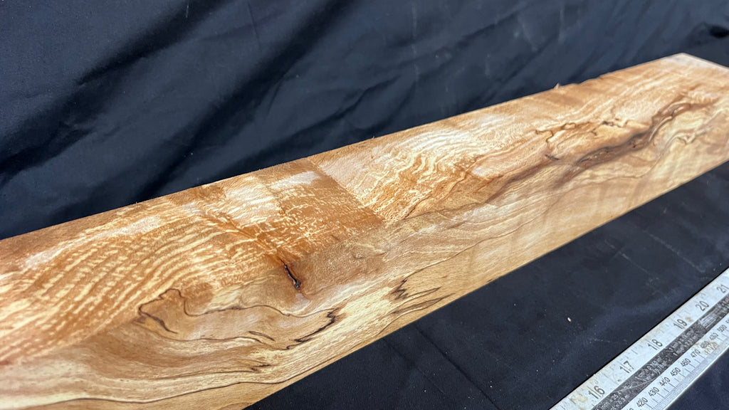 Spalted beech 723 x 68 mm B Grade Wood Turning Blank (237)