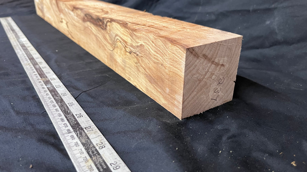 Spalted beech 723 x 68 mm B Grade Wood Turning Blank (237)