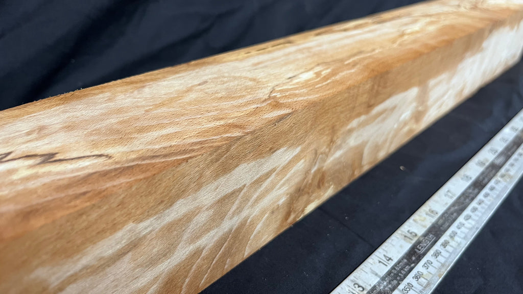 Spalted beech 723 x 68 mm B Grade Wood Turning Blank (237)