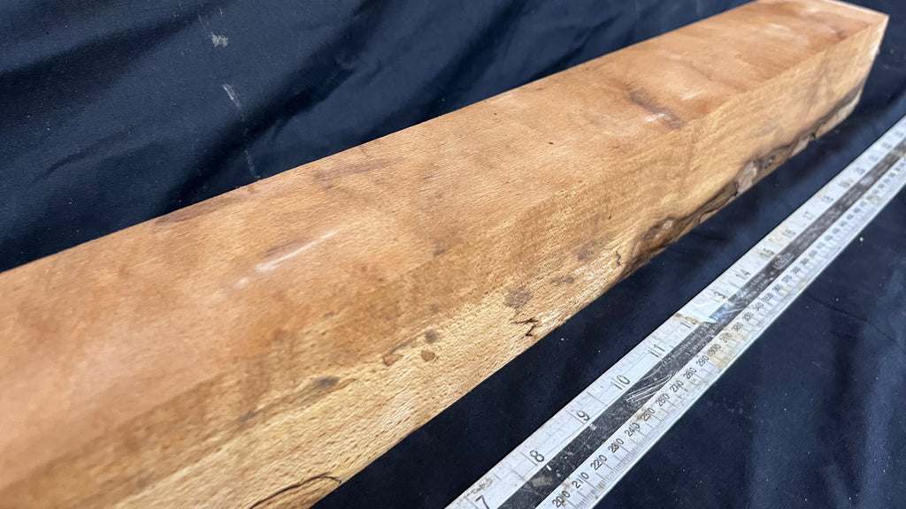 Spalted beech 610 x 67 mm B Grade Wood Turning Blank (239)