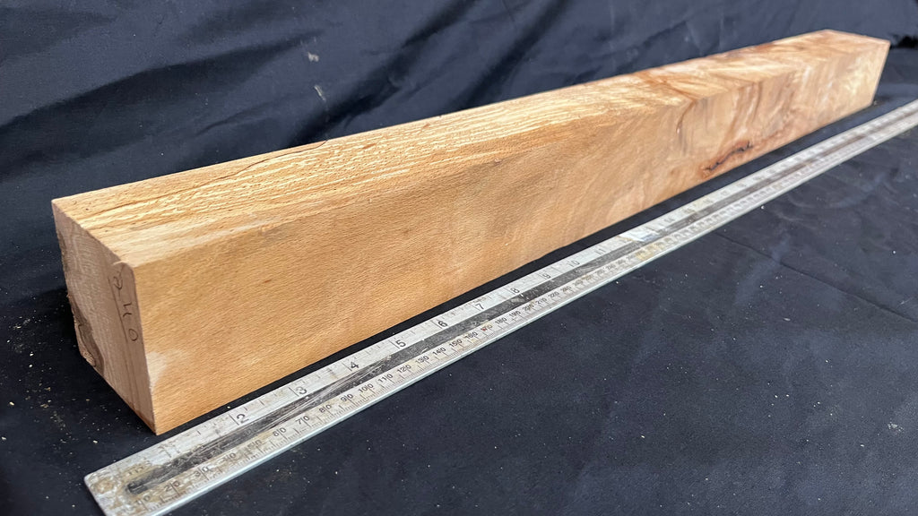 Spalted beech 817 x 68 mm B Grade Wood Turning Blank (240)