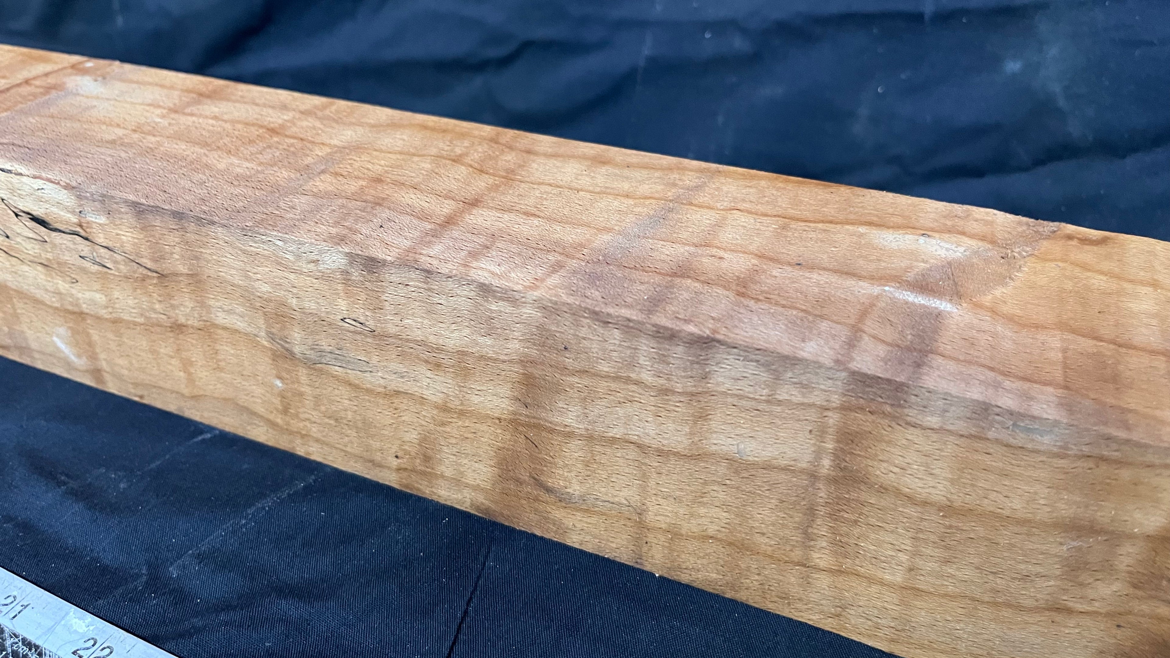 Spalted beech 802 x 68 mm C Grade Wood Turning Blank (236)