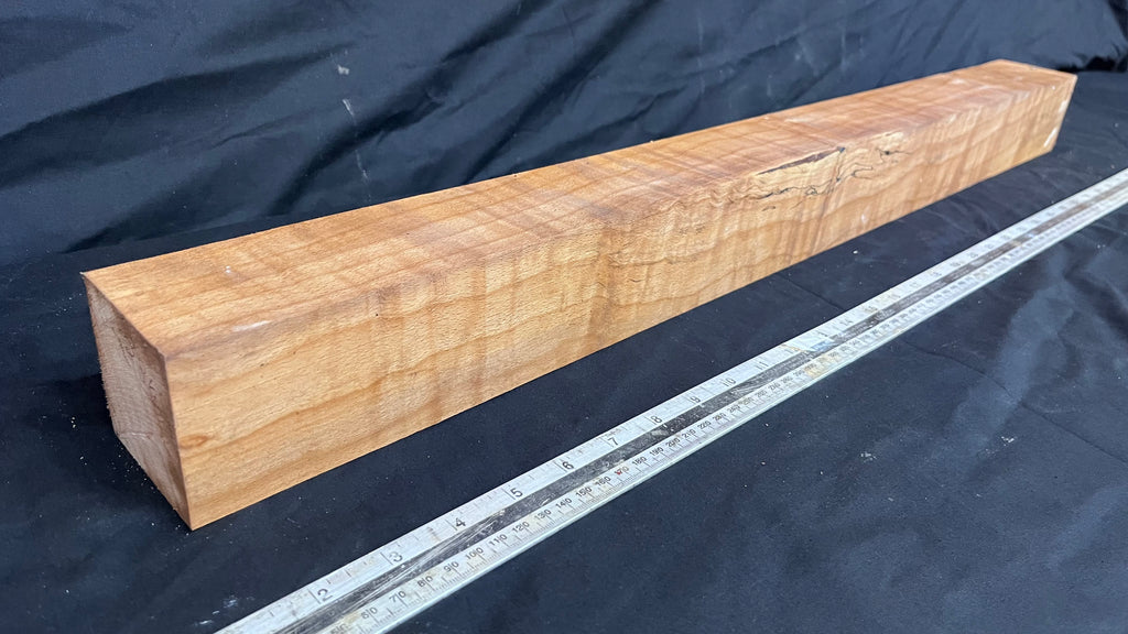 Spalted beech 802 x 68 mm C Grade Wood Turning Blank (236)