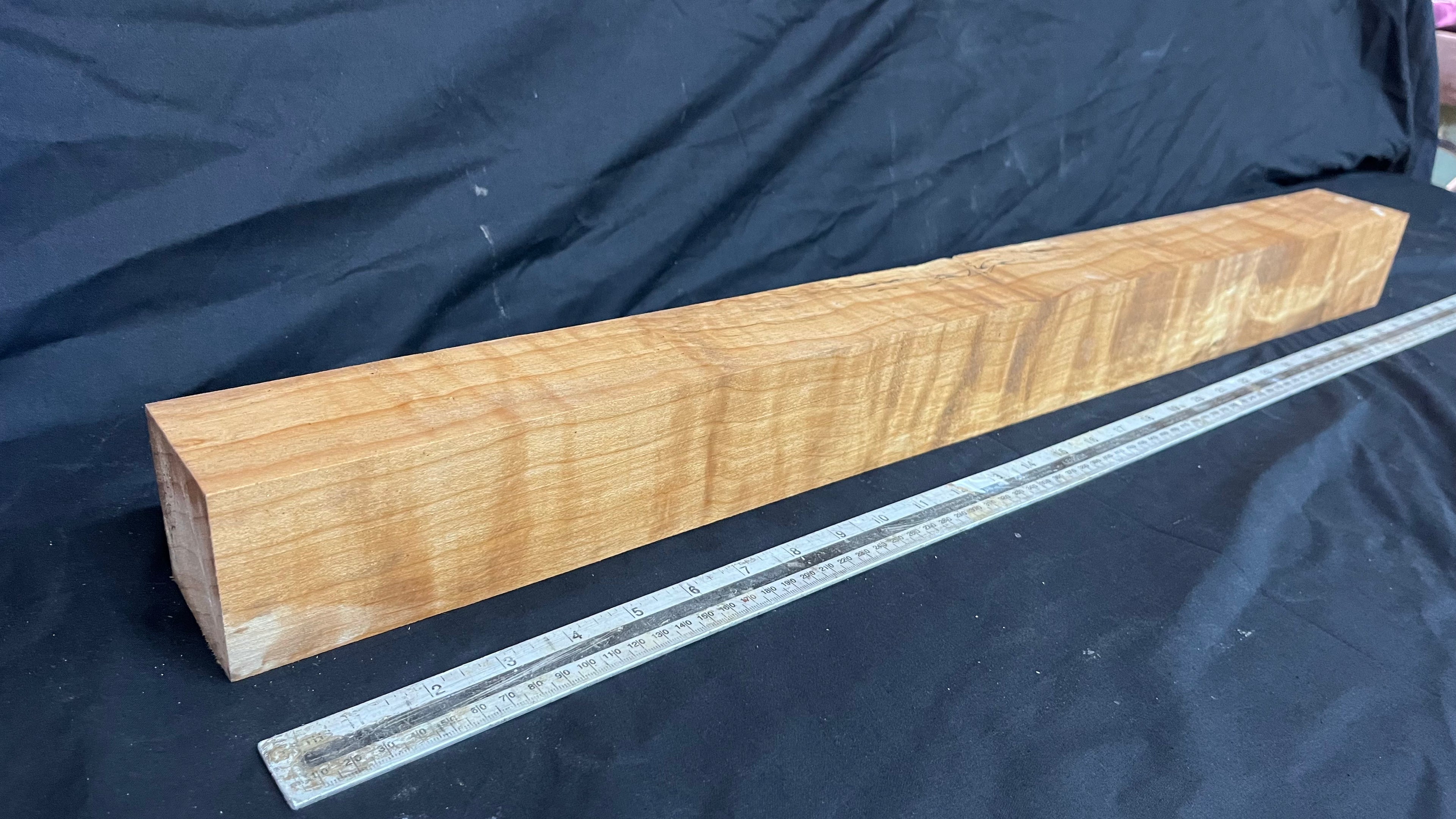 Spalted beech 802 x 68 mm C Grade Wood Turning Blank (236)