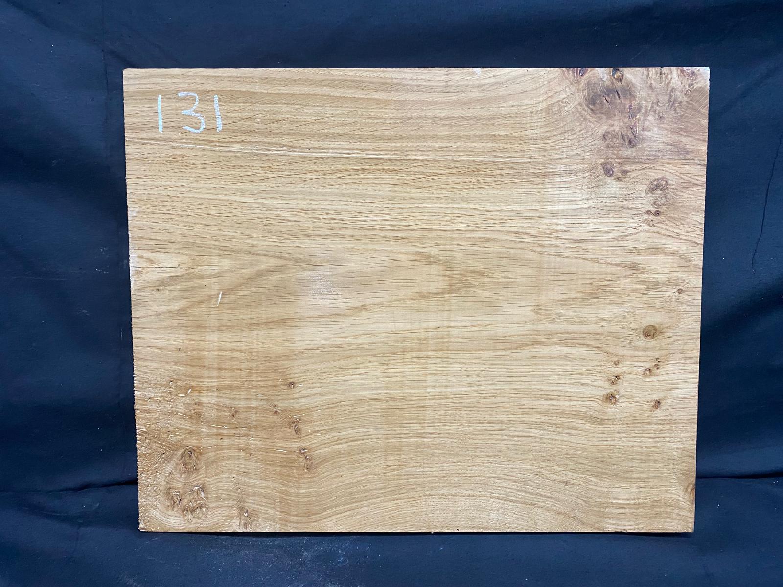 OAK HARDWOOD PLANK, CRAFTS, SHELVING  467 L x 382 W x 40 D mm (131)