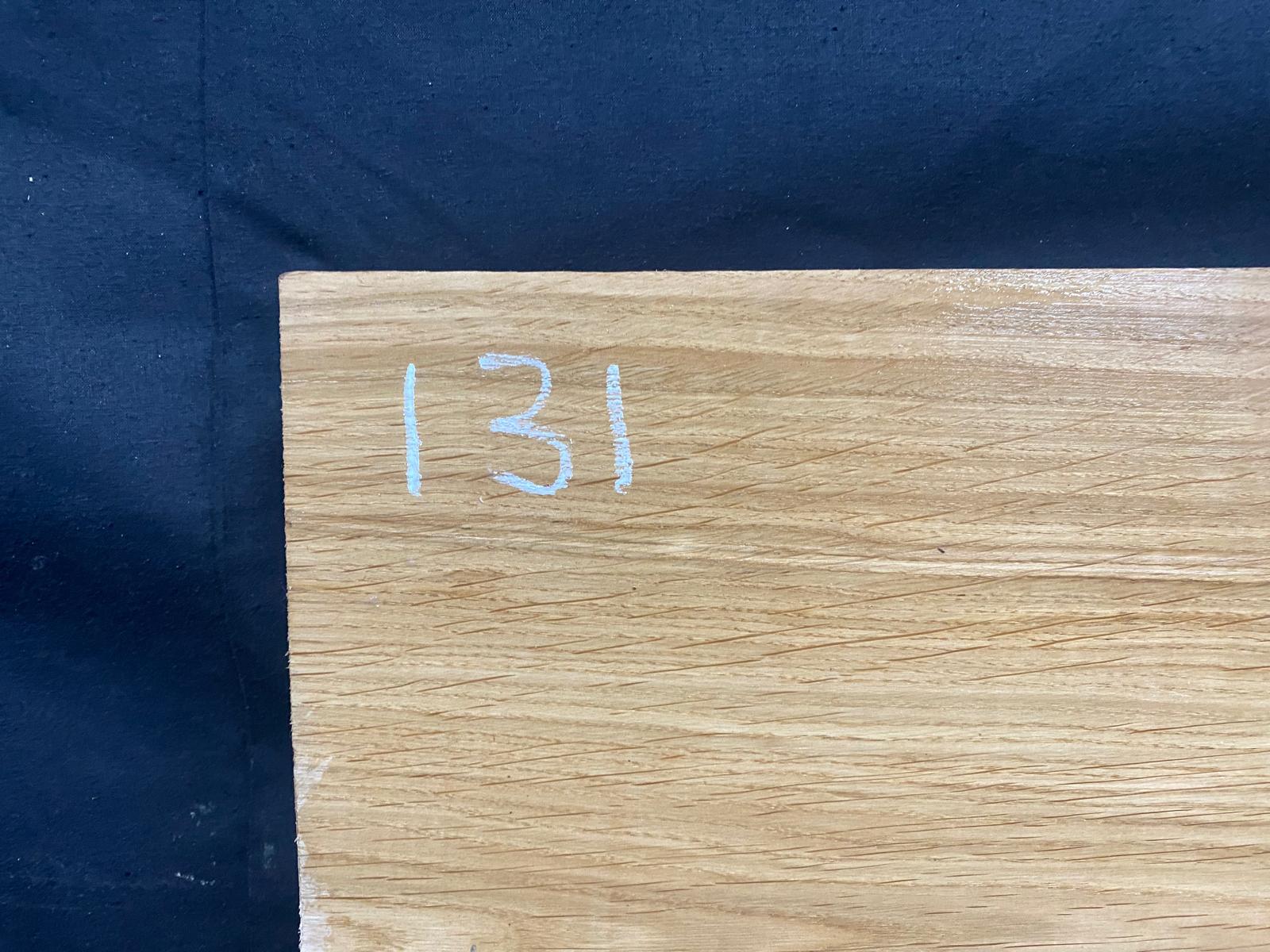 OAK HARDWOOD PLANK, CRAFTS, SHELVING  467 L x 382 W x 40 D mm (131)