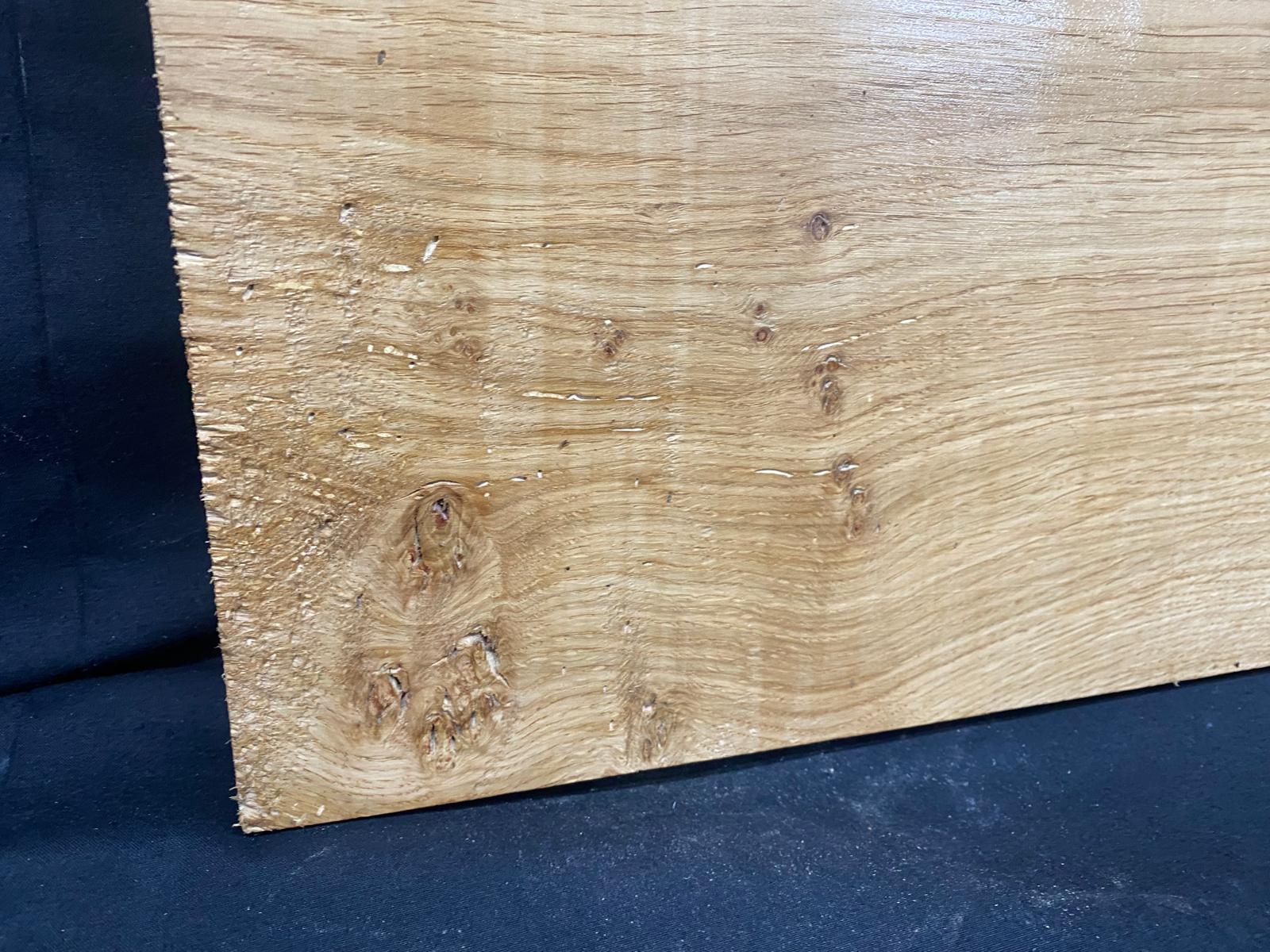 OAK HARDWOOD PLANK, CRAFTS, SHELVING  467 L x 382 W x 40 D mm (131)