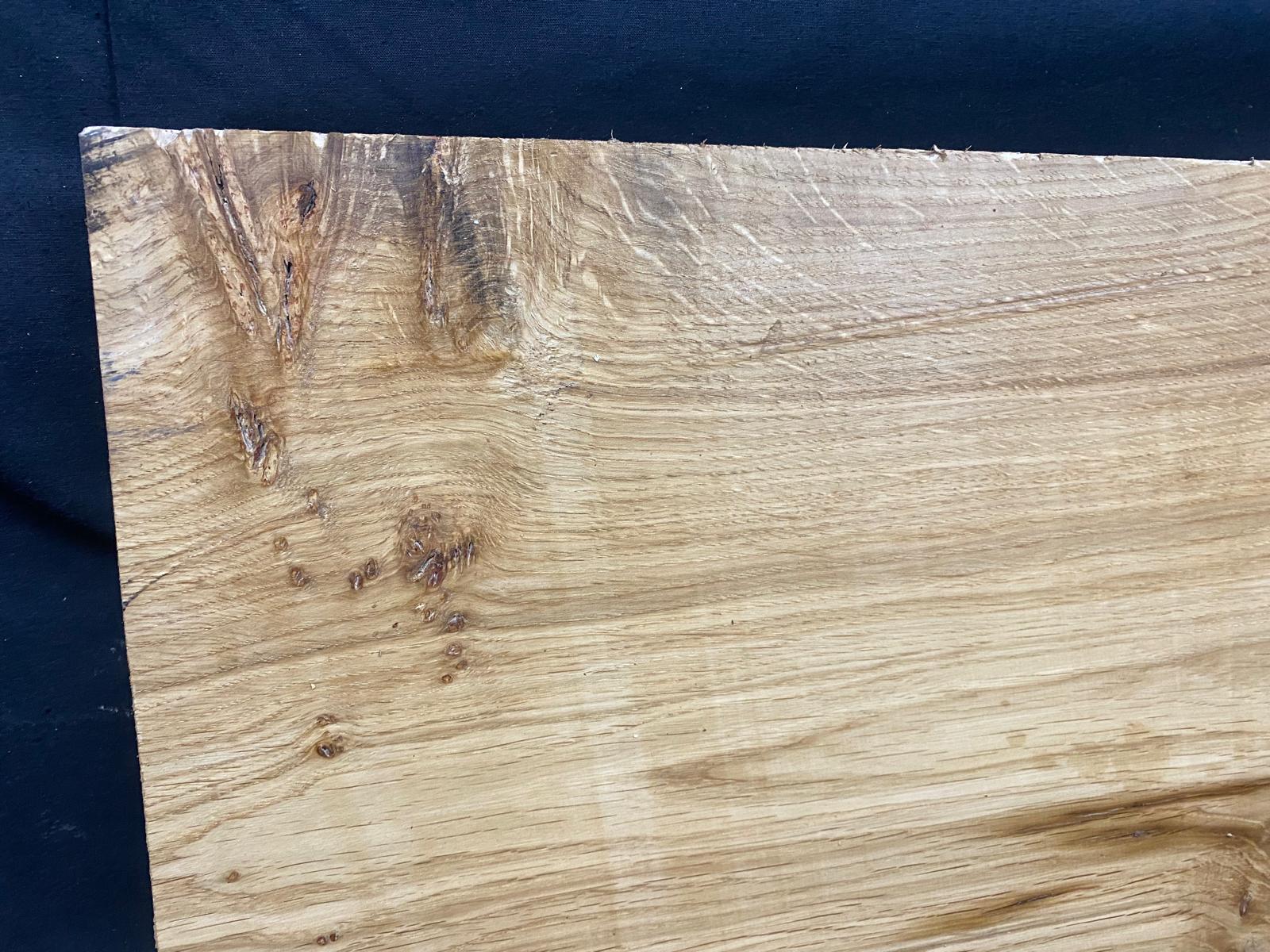OAK HARDWOOD PLANK, CRAFTS, SHELVING  450 L x 382 W x 40 D mm (132)