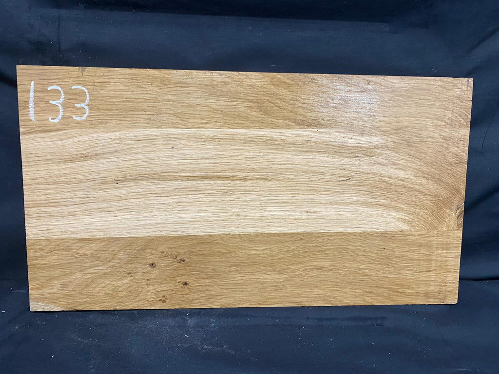 OAK HARDWOOD PLANK, CRAFTS, SHELVING  571 L x 306 W x 23 D mm (133)
