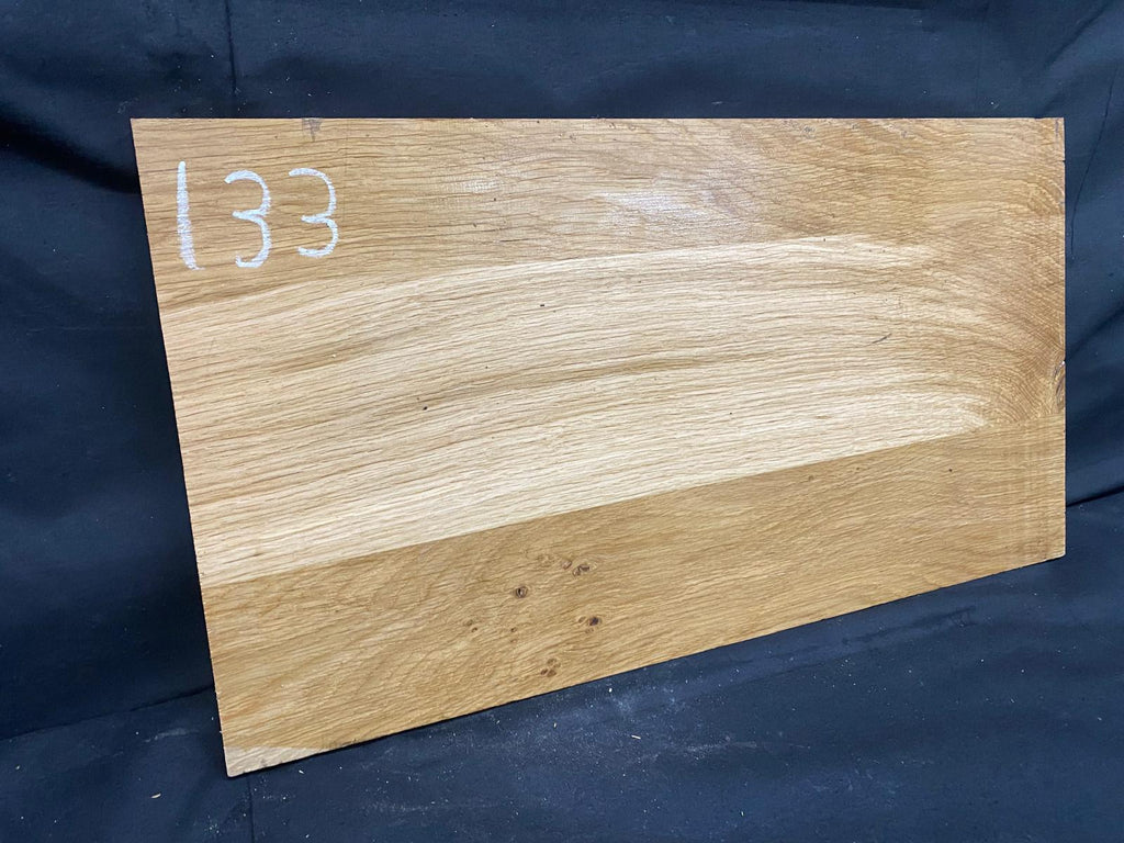 OAK HARDWOOD PLANK, CRAFTS, SHELVING  571 L x 306 W x 23 D mm (133)