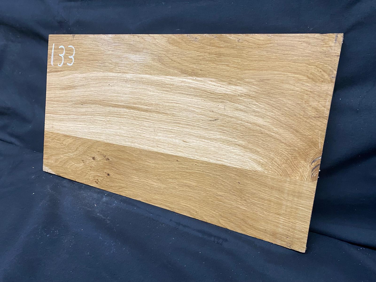 OAK HARDWOOD PLANK, CRAFTS, SHELVING  571 L x 306 W x 23 D mm (133)