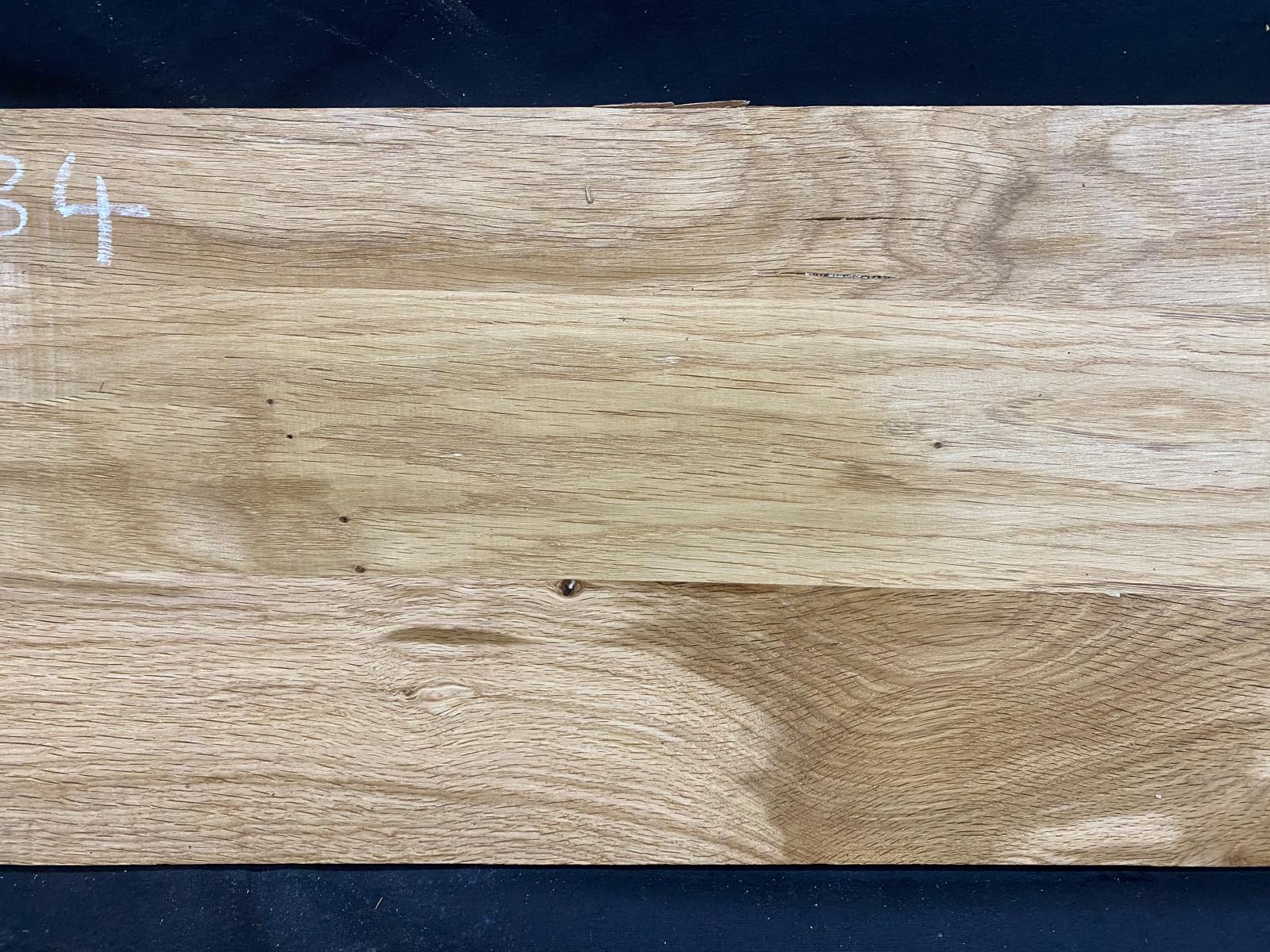 OAK HARDWOOD PLANK, CRAFTS, SHELVING  567 L x 243 W x 23 D mm (134)