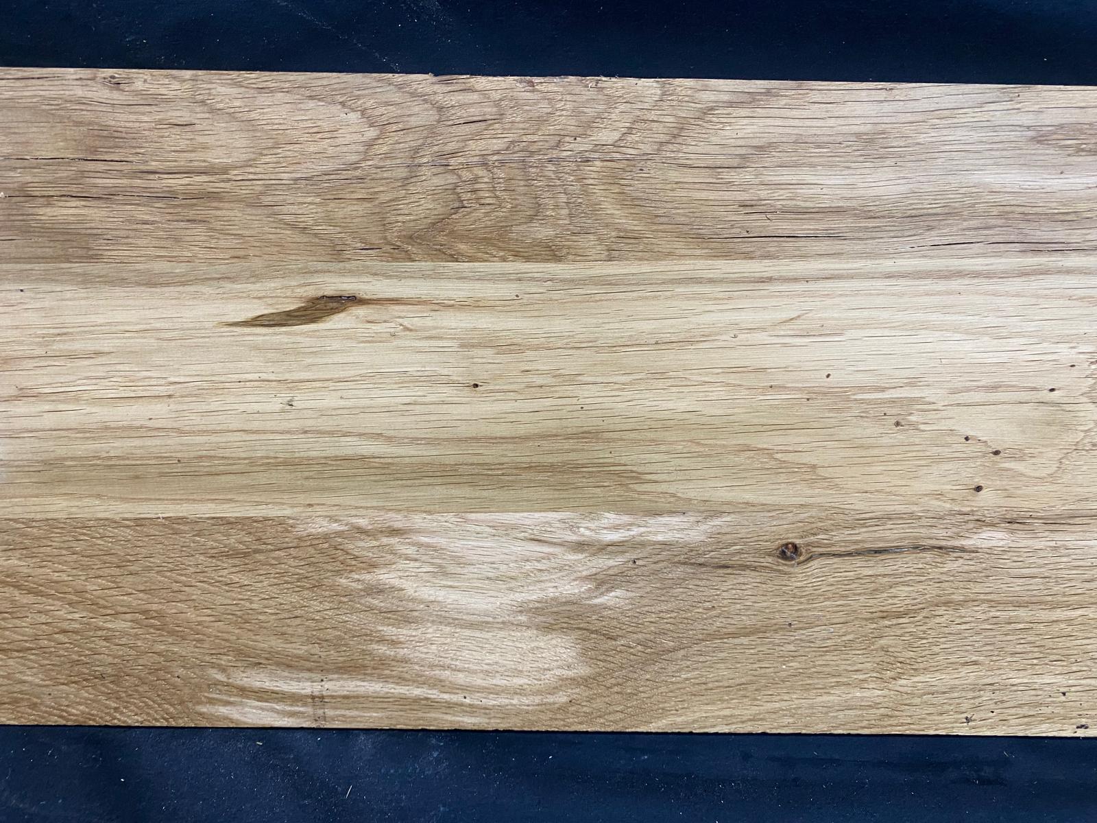 OAK HARDWOOD PLANK, CRAFTS, SHELVING  567 L x 243 W x 23 D mm (134)