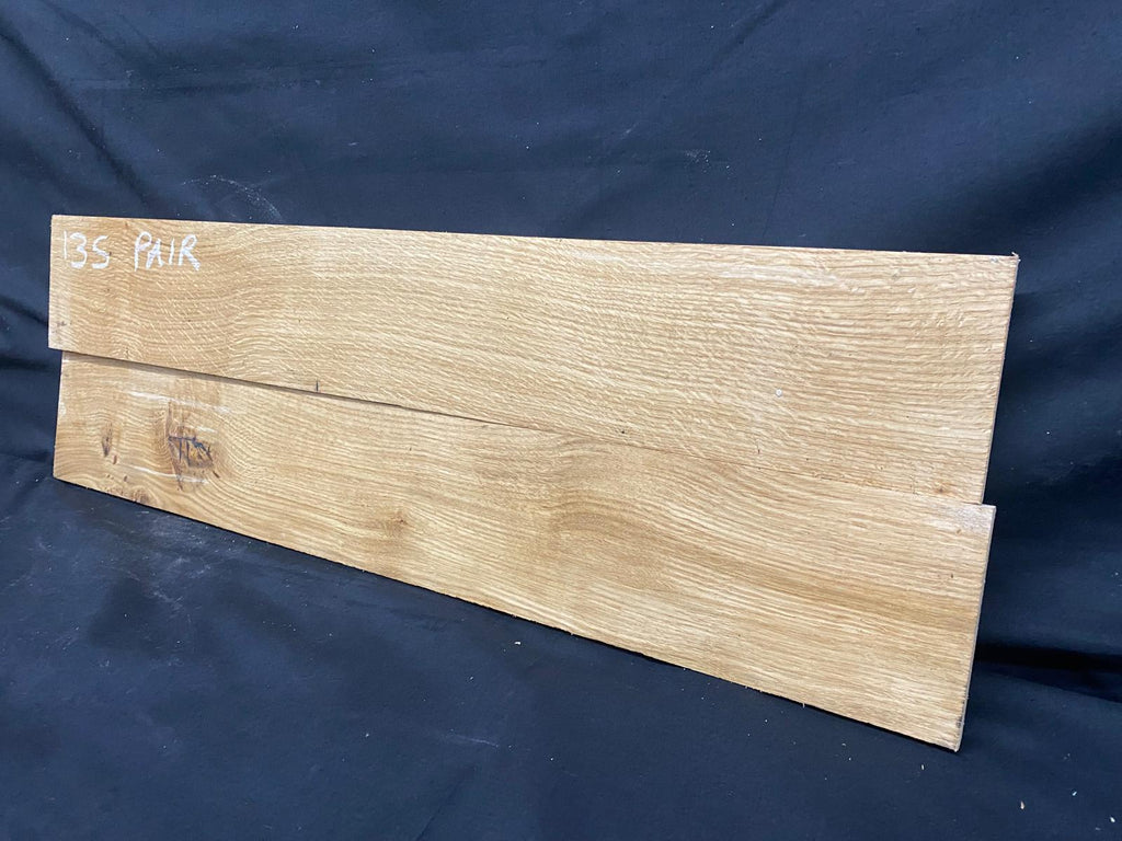 x2 OAK HARDWOOD THRESHOLDS, 781 L x 120 W x 20 D mm (135)